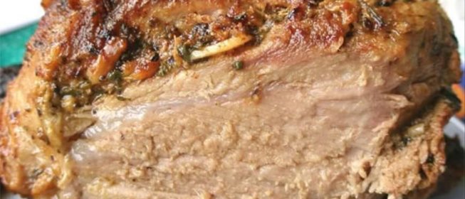 Запеченная свинина