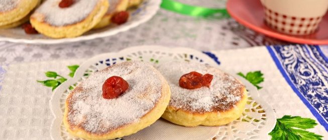 Печенье к чаю на сковороде