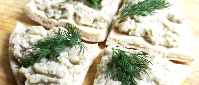 Форшмак с зелеными яблоками