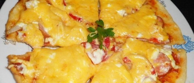 Пицца на сковороде