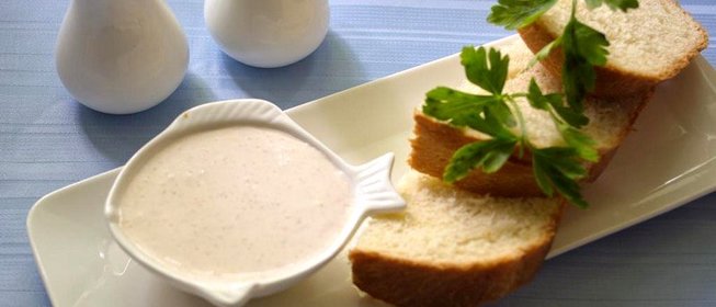 Рыбный соус из икры мойвы и горбуши