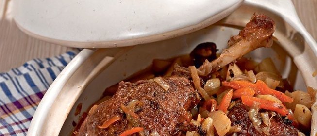 Рагу из гуся