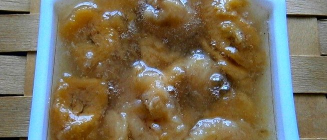 Варенье из бананов кусочками