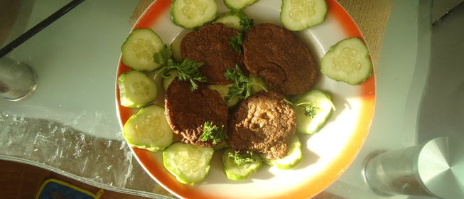 Печеночные оладьи