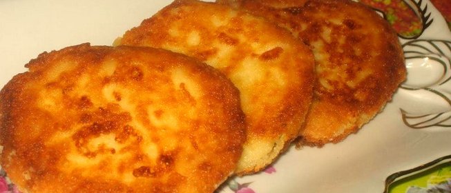 Сырники без яиц
