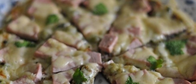 Пицца Минутка на сковороде