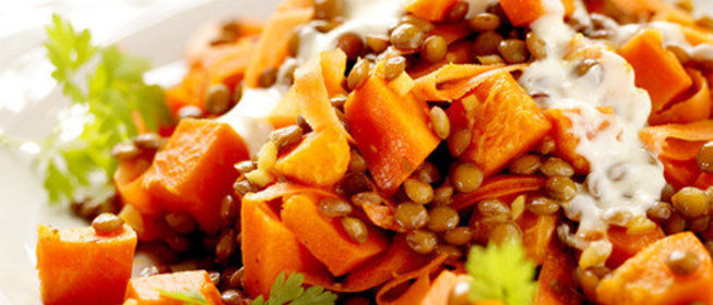 Тыква в соусе Таратор