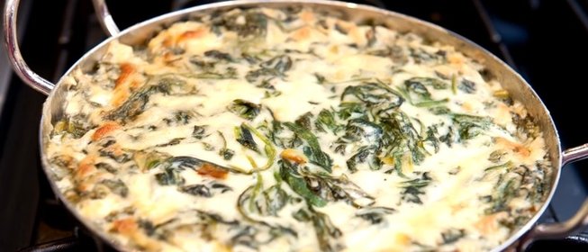 Сливочный шпинат