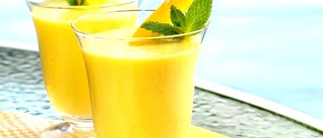 Коктейль молочный с грушей