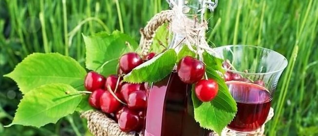 Наливка из черешни