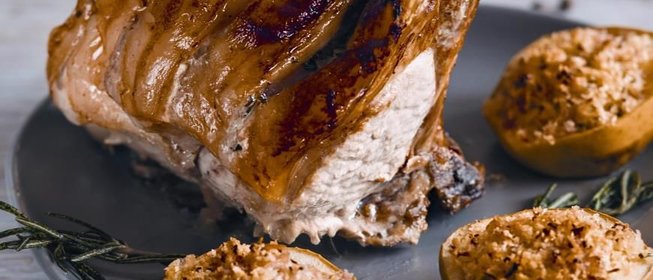 Свинина с яблоками