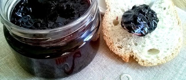 Варенье из черники без сахара