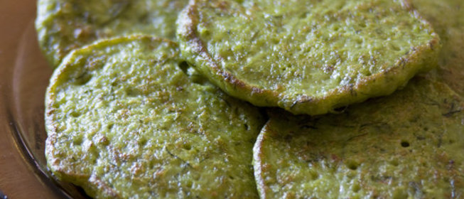 Гороховые оладьи