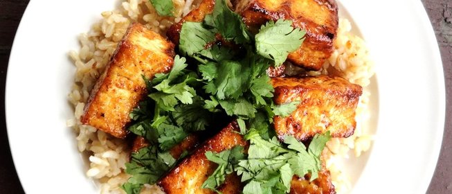 Апельсиновый тофу