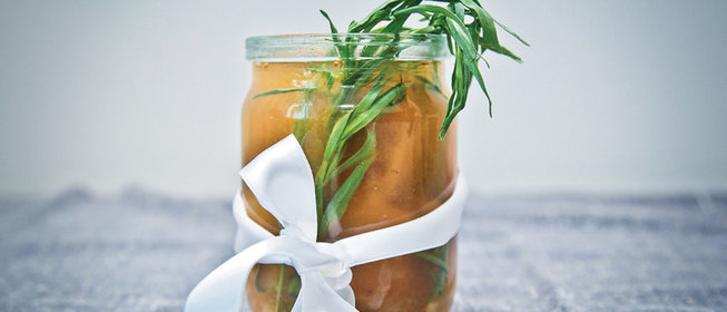 Компот с сухофруктами и тархуном