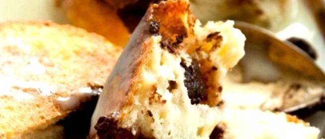 Запеченные сырники с шоколадными каплями