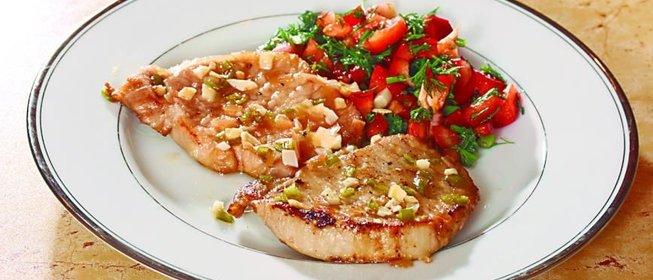 Свинина под маринадом и в коньячном соусе от Александра Носика