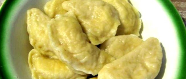 Вареники на кефире