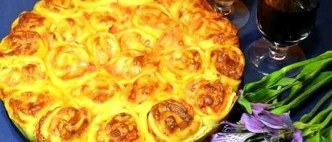 Ролл-пицца по-французски