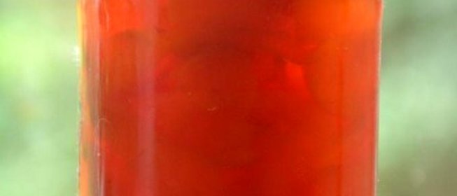 Персиковое варенье с ванилином