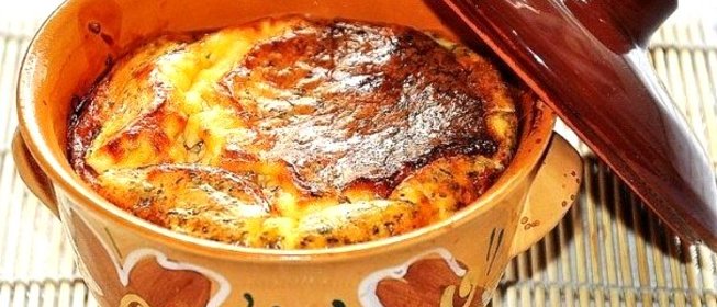 Запеканка из овощей в горшочке