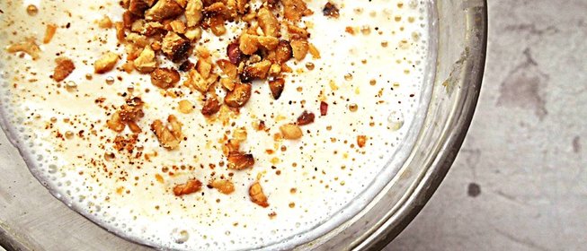 Протеиновый коктейль с арахисовым маслом