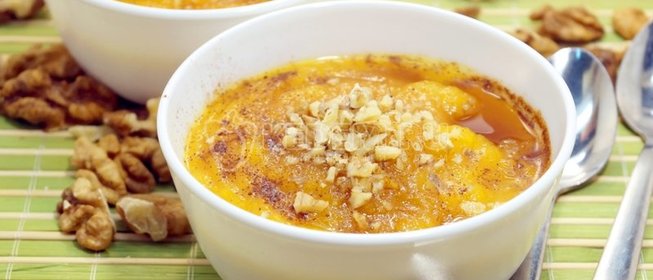 Яблочно-медовая запеканка