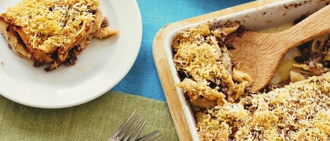 Пастицио, греческая запеканка