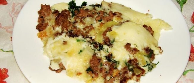 Омлет с мясом по-арабски