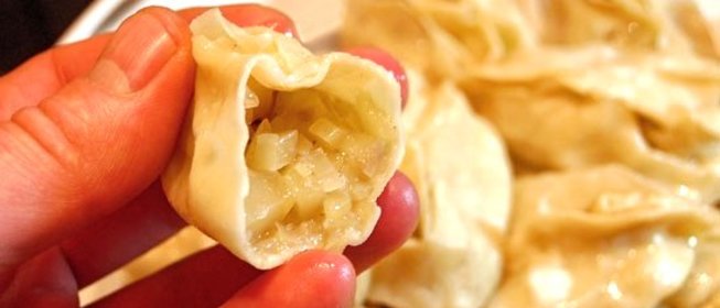 Манты с картофельной начинкой