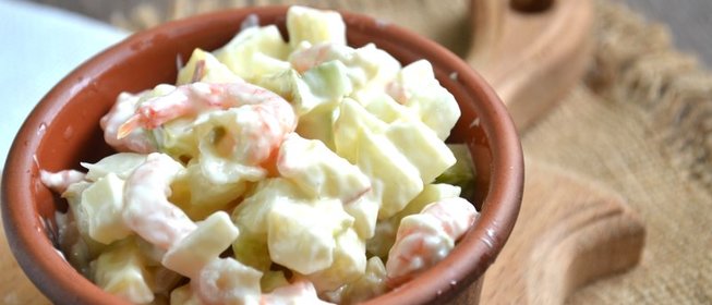 Салат Коктейль с креветками