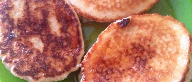 Оладьи на кокосовом молоке