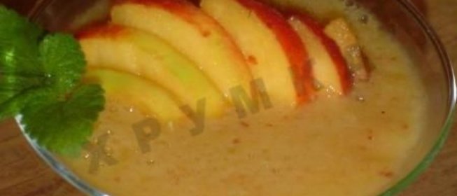 Персиково-апельсиновый коктейль