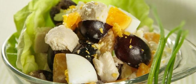 Коктейль из курицы по-шашадски