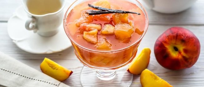 Варенье из персиков с ванилью