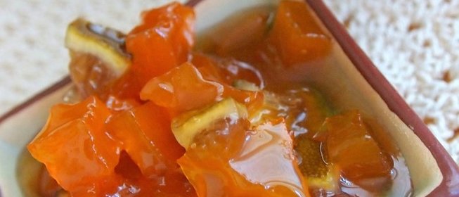 Тыквенно-лаймовый конфитюр