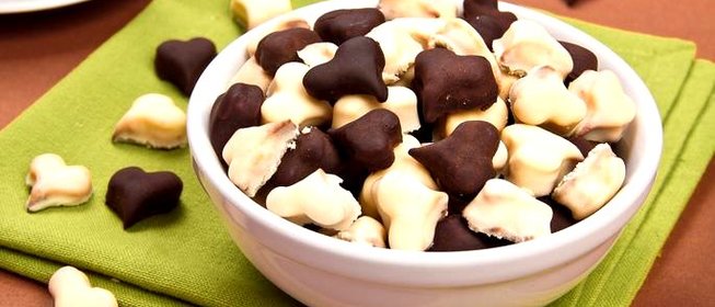 Печенье «Шоколадные сердечки»