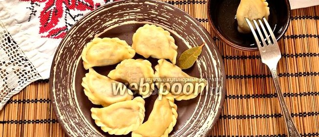 Пельмени из трёх видов мяса