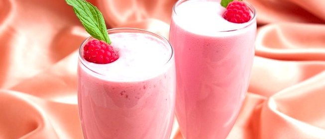 Малиновый коктейль