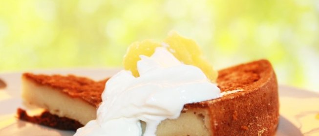 Творожная запеканка с бананом