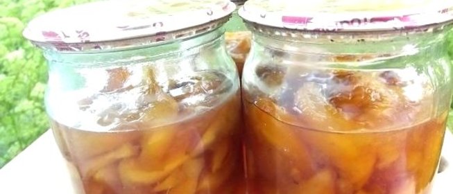 Варенье из персиков по-гречески
