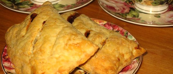 Слойки с вареньем