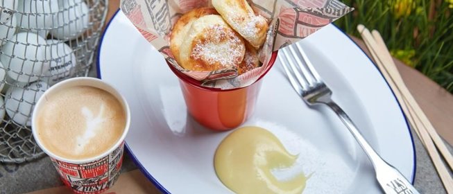 Сырники с кремом