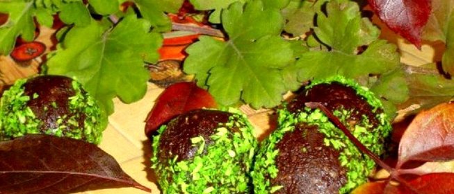 Шоколадные конфеты Каштаны