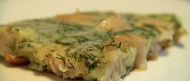 Рыбный омлет