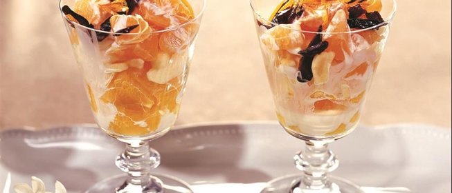 Фруктовый салат-коктейль