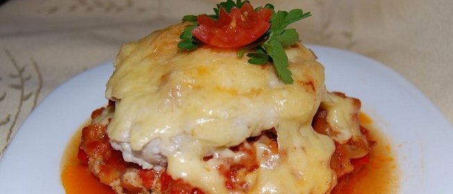 Свинина с сыром