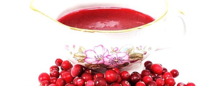 Клюквенный соус для сыра