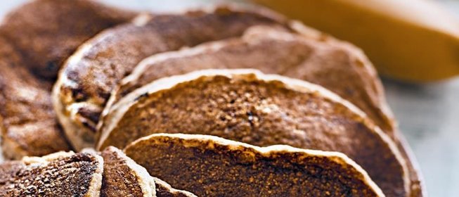 Банановые оладьи с геркулесом