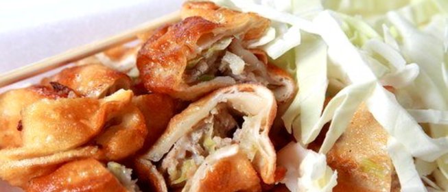 Блинчики с куриной печенью и грибами